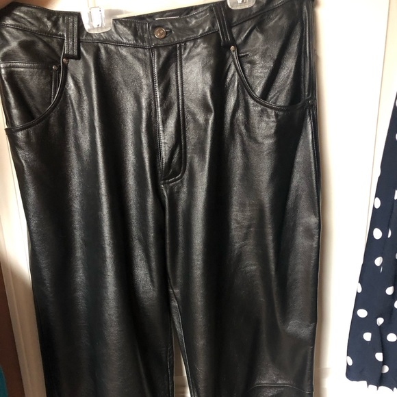 Vintage Wilsons leather pants - Picture 2 of 8